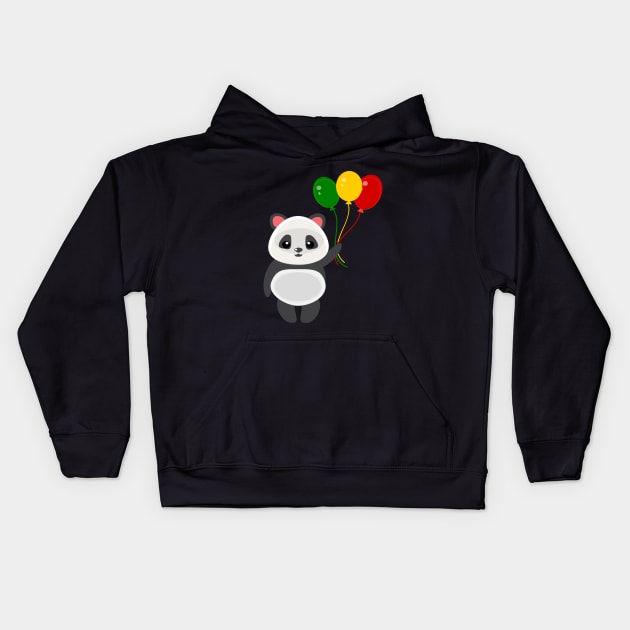 panda lover Kids Hoodie by The_Dictionary